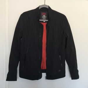 Black Diesel Jacket quality leather
